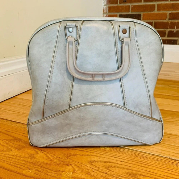 Vintage Bowling Ball Bag with Internal Rack - Picture 2 of 16